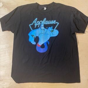 Zuni Black T-Shirt with Blue Graphic Large (PW)